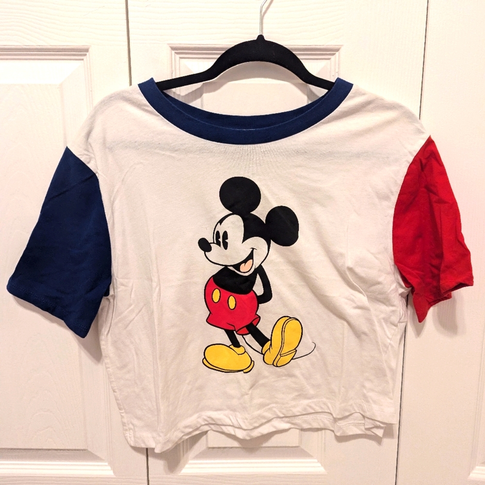 Colorblock Mickey Tee